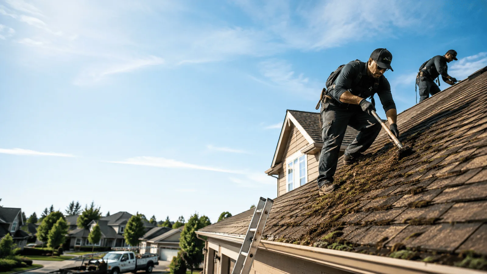 Roof Moss Removal in Norton, VT near me